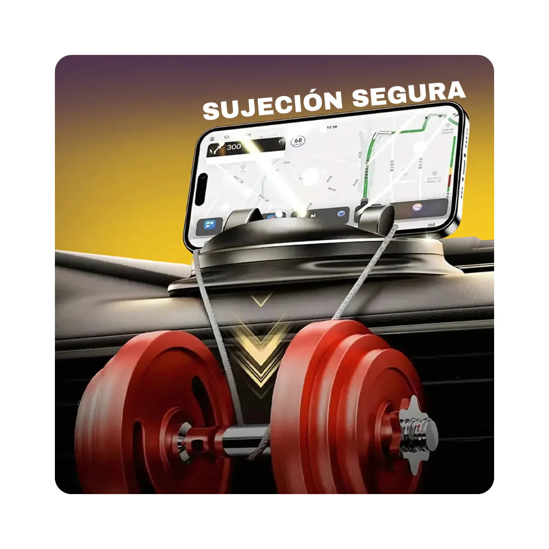 Soporte Universal de Coche - Seguridad y Firmeza en Cada Viaje